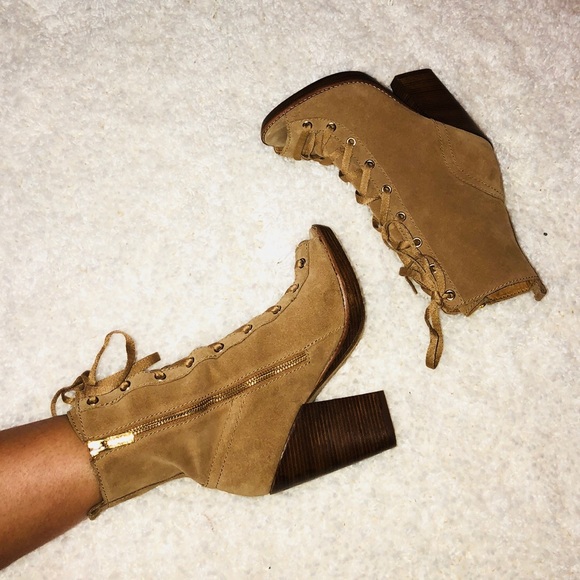 Michael Kors Shoes - Beautiful Michael Kors Open Toe Boots.